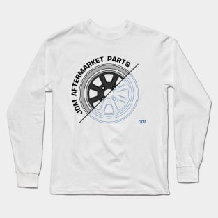 Black WTNB Wheels JDM Long Sleeve T-Shirt